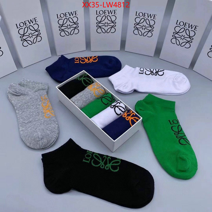 Sock-Loewe,aaaaa+ replica , ID: LW4812,$: 35USD