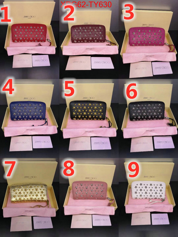 Jimmy Choo Bags(4A)-Wallet,perfect quality designer replica ,ID: TY630,$:62USD