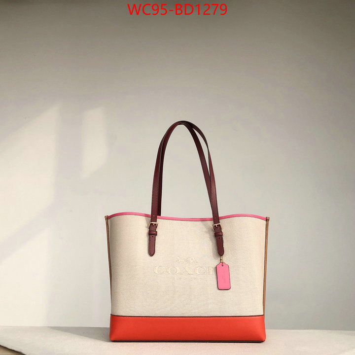 Coach Bags(4A)-Tote-,online shop ,ID: BD1279,$: 95USD