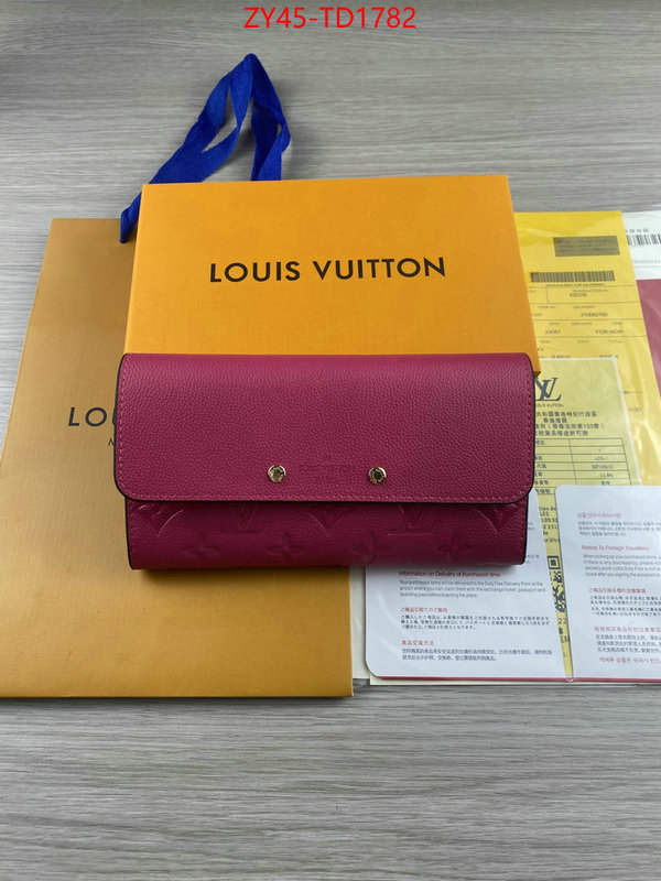 LV Bags(4A)-Wallet,ID: TD1782,$: 45USD