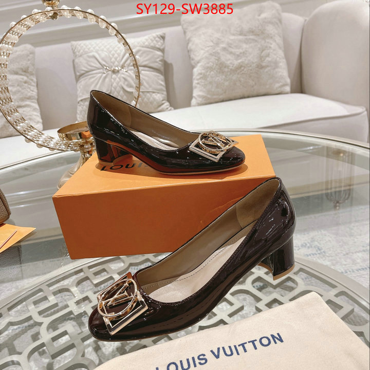 Women Shoes-LV,replcia cheap from china , ID: SW3885,$: 129USD