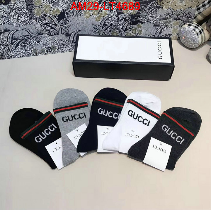 Sock-Gucci,for sale online , ID: LT4689,$: 29USD