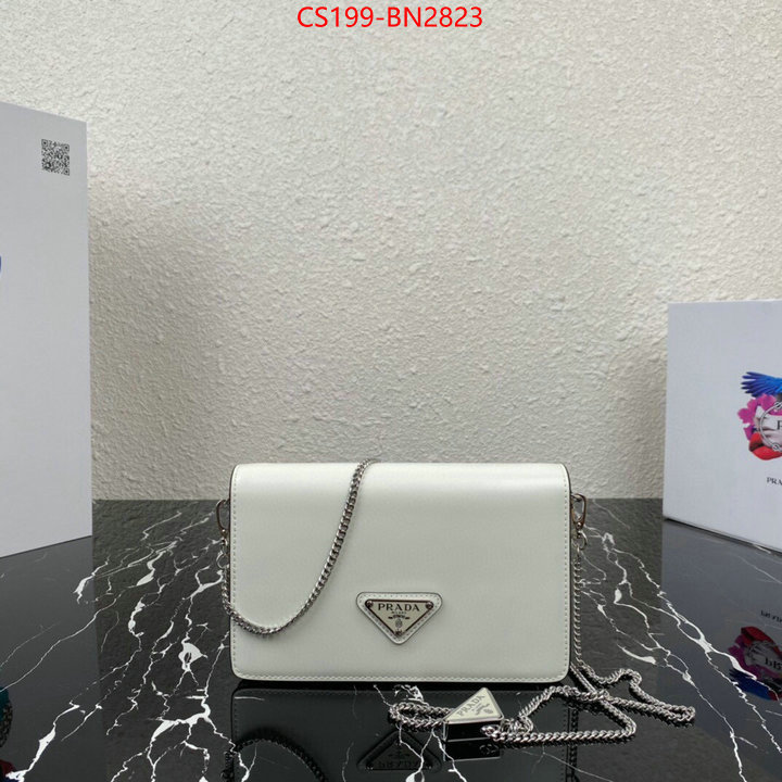 Prada Bags(TOP)-Diagonal-,ID: BN2823,$: 199USD