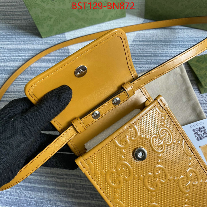 Gucci Bags(TOP)-Diagonal-,ID: BN872,$: 129USD