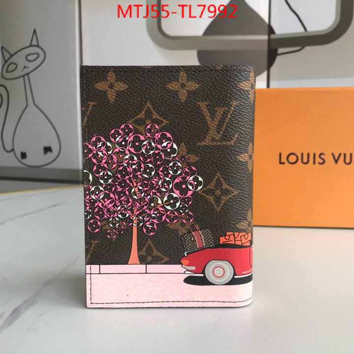 LV Bags(4A)-Wallet,ID: TL7992,$: 55USD