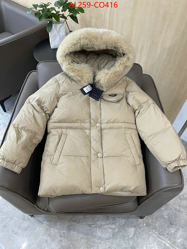 Down jacket Women-Prada,high quality designer replica , ID: CO416,$: 259USD