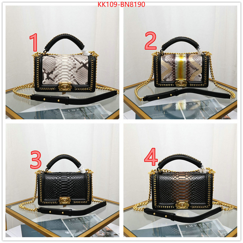 Chanel Bags(4A)-Le Boy,ID: BN8190,$: 109USD