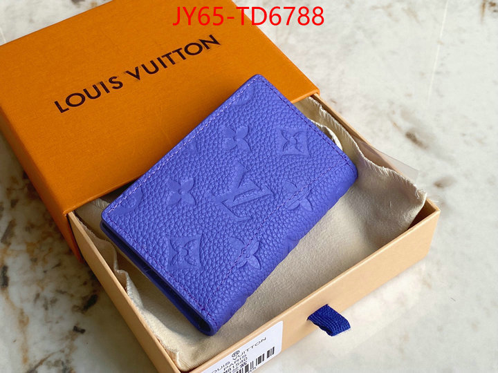 LV Bags(TOP)-Wallet,ID: TD6788,$: 65USD