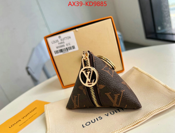 Key pendant-LV,luxury fake ,ID: KD9885,$: 39USD