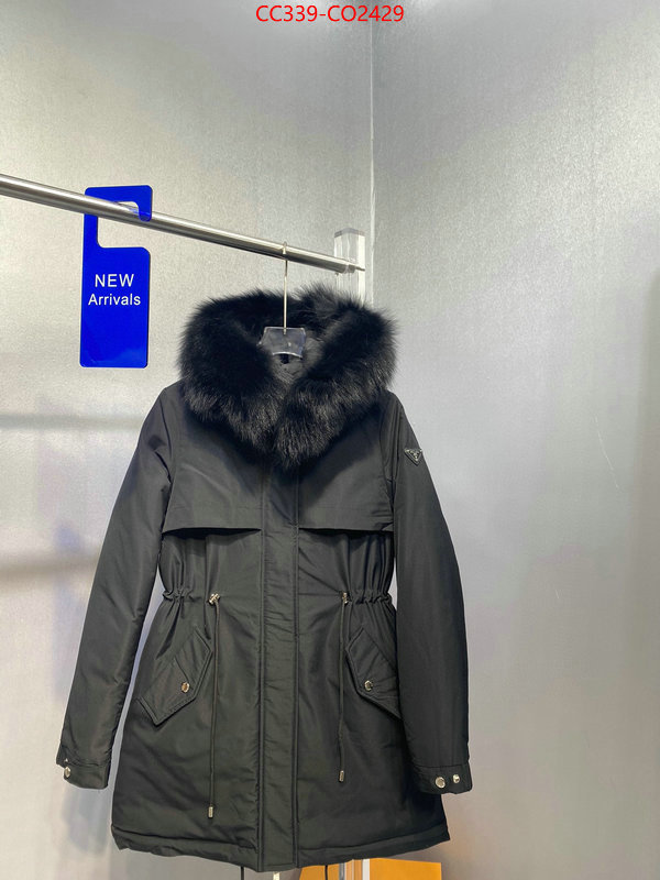 Down jacket Women-Prada,replica us , ID: CO2429,$: 339USD