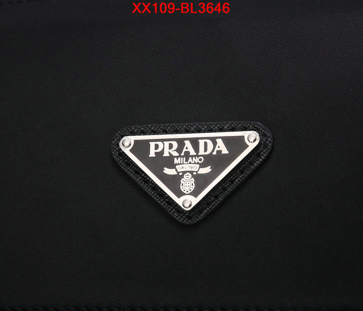 Prada Bags(TOP)-Diagonal-,ID: BL3646,$: 109USD