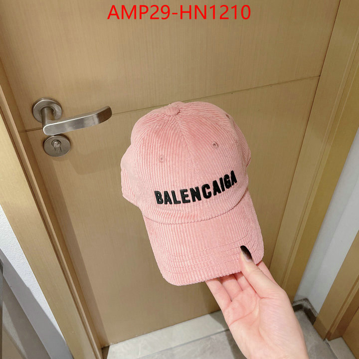 Cap (Hat)-Balenciaga,buy high quality cheap hot replica , ID: HN1210,$: 29USD