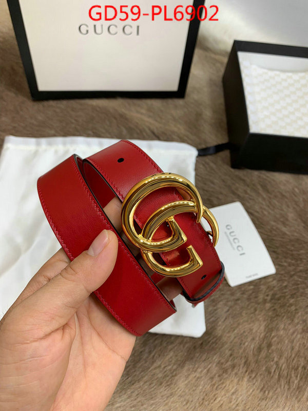 Belts-Gucci,highest product quality , ID: PL6902,$: 59USD