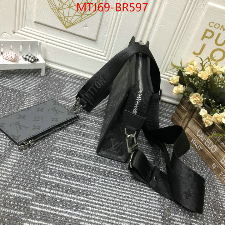 LV Bags(4A)-New Wave Multi-Pochette-,cheap ,ID: BR597,$: 69USD