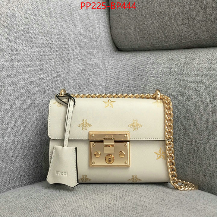 Gucci Bags(TOP)-Padlock-,buy high-quality fake ,ID: BP444,$:225USD