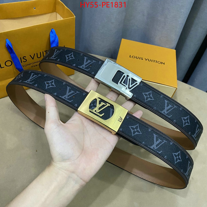 Belts-LV,the best quality replica , ID: PE1831,$: 55USD