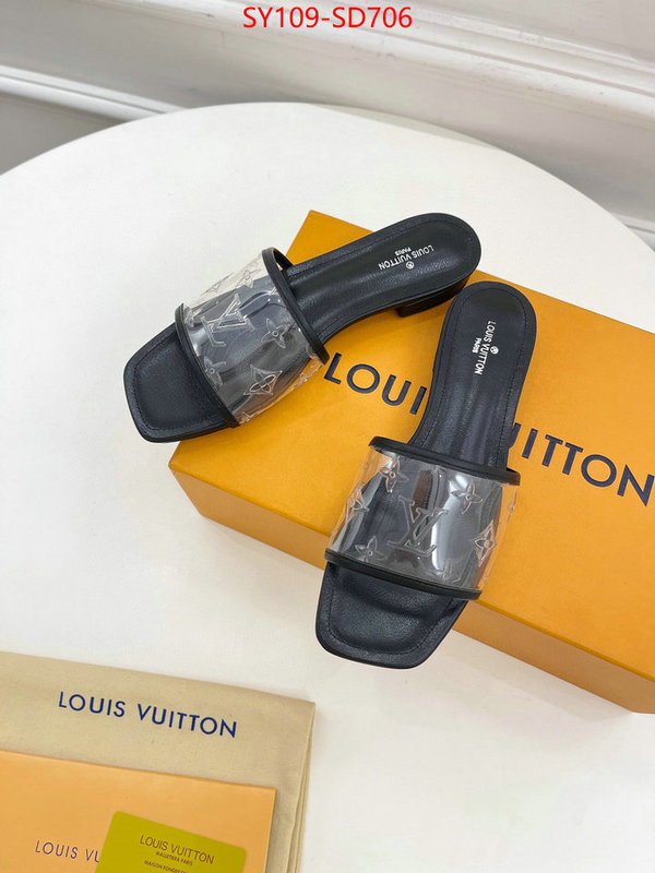 Women Shoes-LV,mirror copy luxury , ID: SD706,$: 109USD