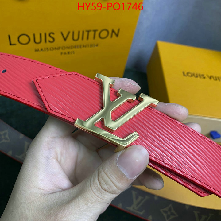 Belts-LV,mirror copy luxury , ID: PO1746,$: 59USD