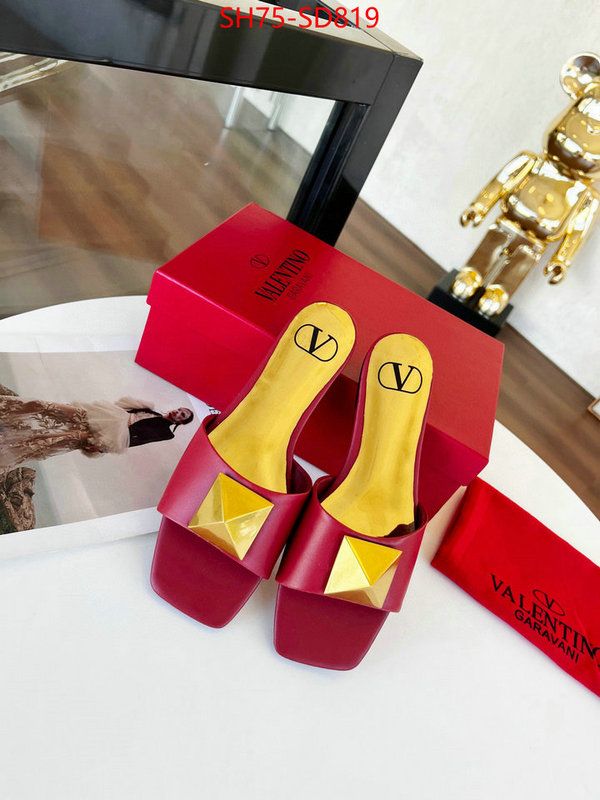 Women Shoes-Valentino,high end designer , ID: SD819,$: 75USD