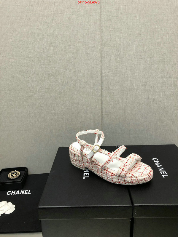 Women Shoes-Chanel,high quality , ID: SE4876,$: 115USD