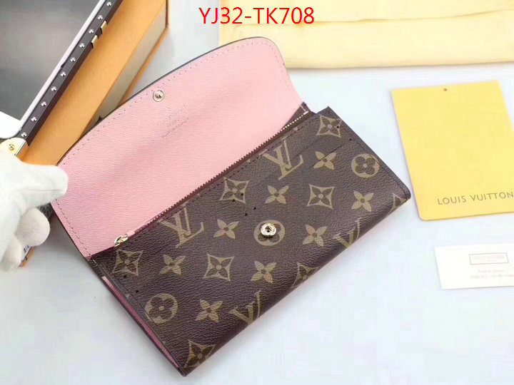 LV Bags(4A)-Wallet,ID: TK708,$:32USD