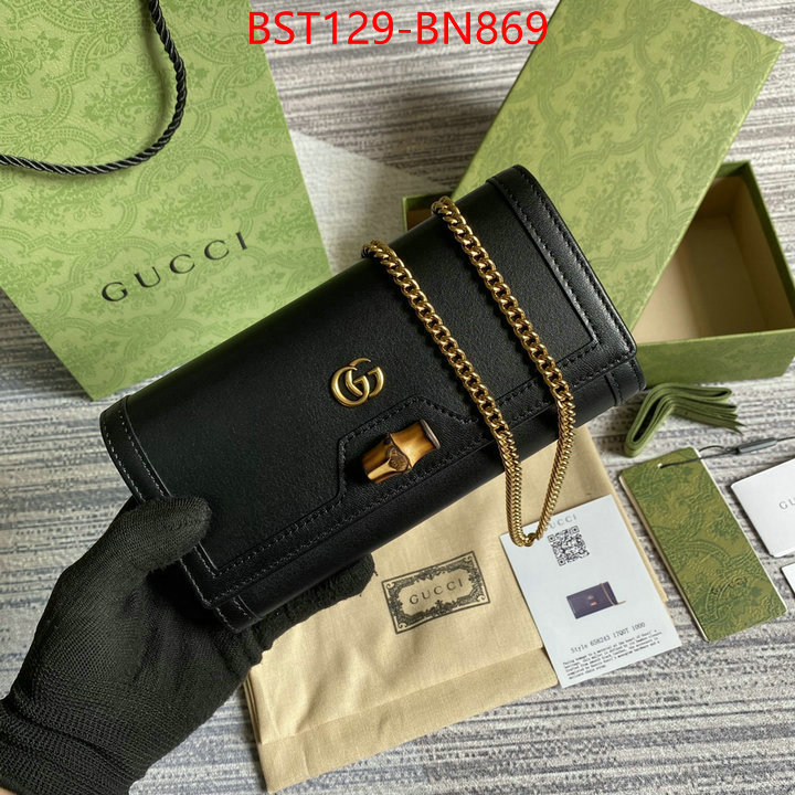 Gucci Bags(TOP)-Diagonal-,ID: BN869,$:129USD