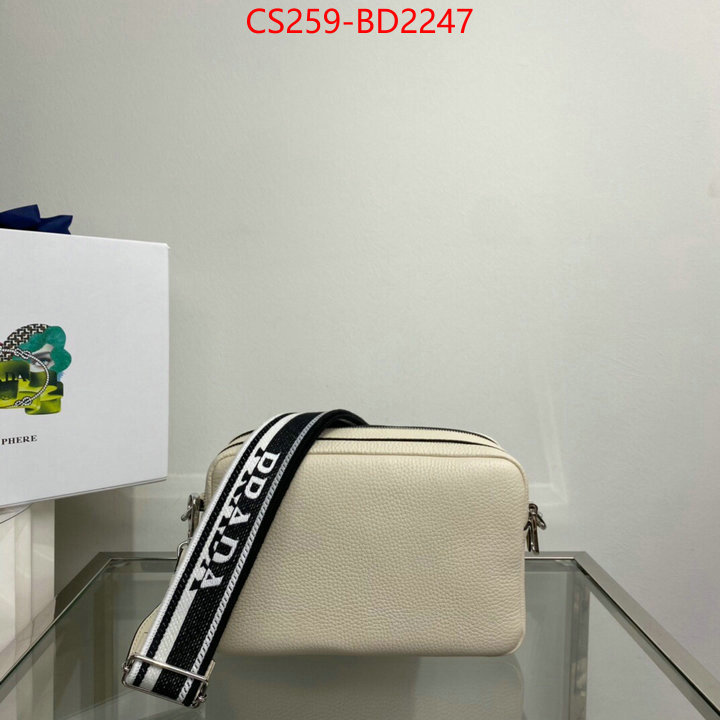 Prada Bags(TOP)-Diagonal-,ID: BD2247,$: 259USD