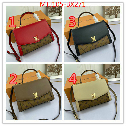 LV Bags(4A)-Handbag Collection-,ID: BX271,$: 105USD