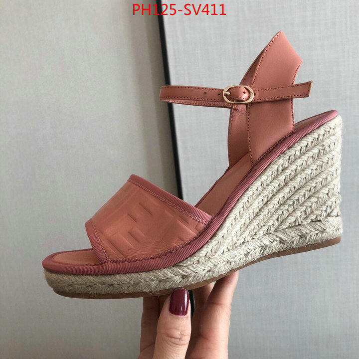 Women Shoes-Fendi,replica online , ID: SV411,$:125USD