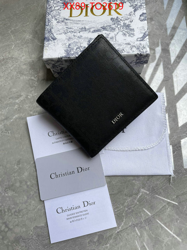 Dior Bags(TOP)-Wallet-,ID: TO2619,$: 89USD