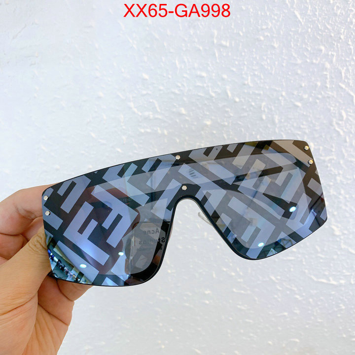 Glasses-Fendi,replica 1:1 high quality , ID: GA998,$:65USD