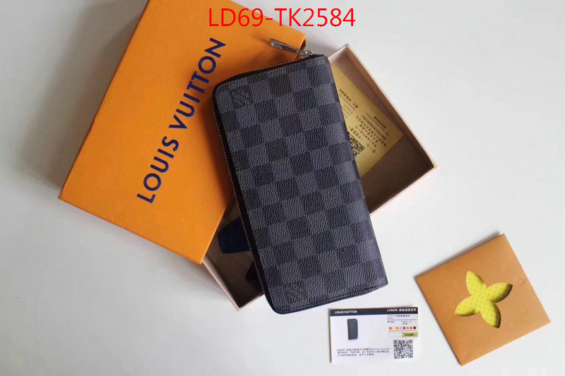 LV Bags(TOP)-Wallet,ID: TK2584,$:69USD