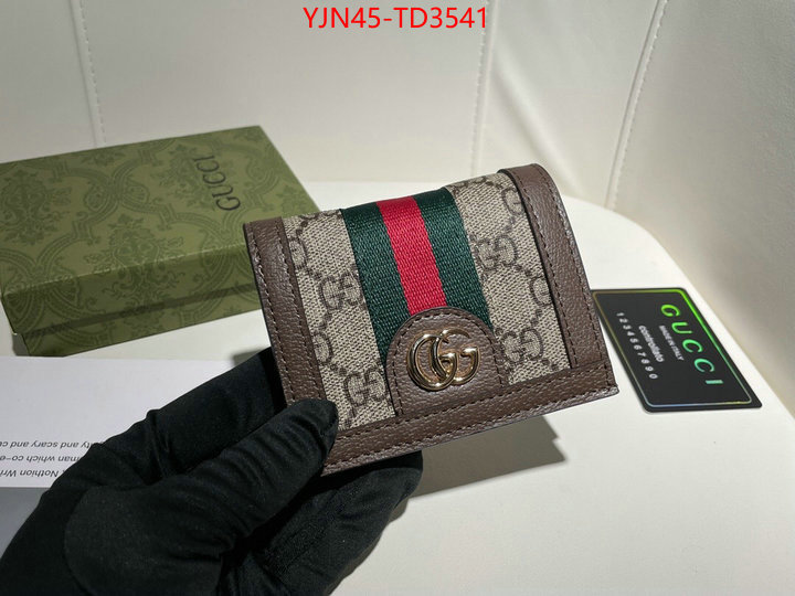 Gucci Bags(4A)-Wallet-,the best ,ID: TD3541,$: 45USD