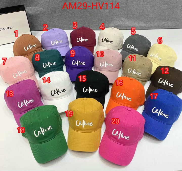 Cap (Hat)-Celine,replica online , ID: HV114,$: 29USD