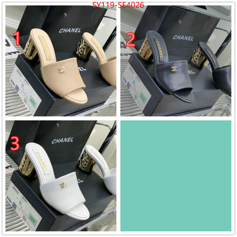 Women Shoes-Chanel,wholesale imitation designer replicas , ID: SE4026,$: 119USD