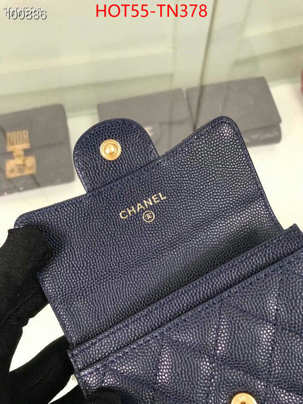 Chanel Bags(TOP)-Wallet-,ID: TN378,$: 55USD