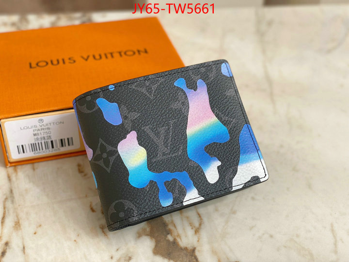 LV Bags(TOP)-Wallet,ID: TW5661,$: 65USD