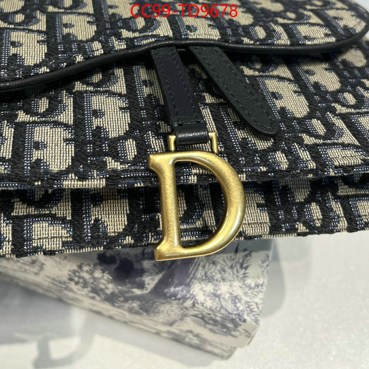 Dior Bags(TOP)-Wallet-,ID: TD9678,$: 99USD