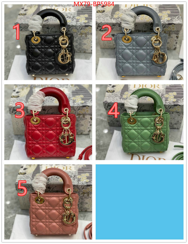 Dior Bags(4A)-Lady-,ID: BP5984,$: 79USD