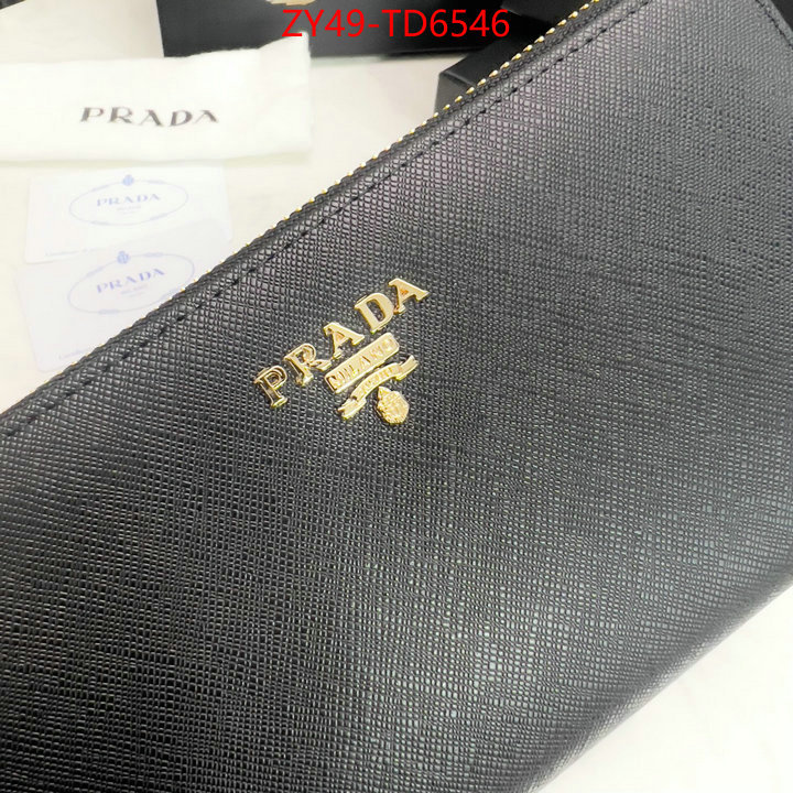 Prada Bags(4A)-Wallet,shop designer ,ID: TD6546,$: 49USD