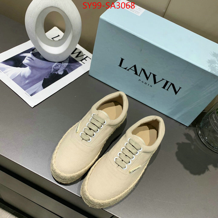 Women Shoes-LANVIN,aaaaa+ replica designer , ID:SA3068,$: 99USD