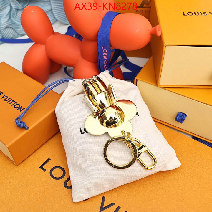 Key pendant-LV,high quality online , ID: KN8278,$: 39USD