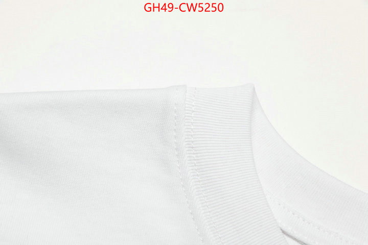 Clothing-Gucci,best quality replica , ID: CW5250,$: 49USD