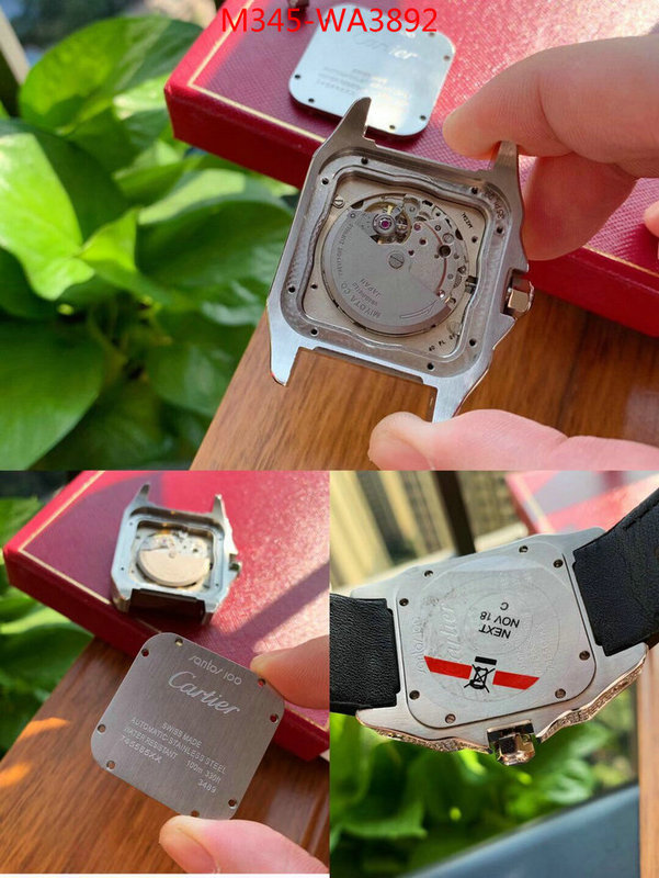 Watch(TOP)-Cartier,2023 aaaaa replica customize , ID: WA3892,$: 345USD