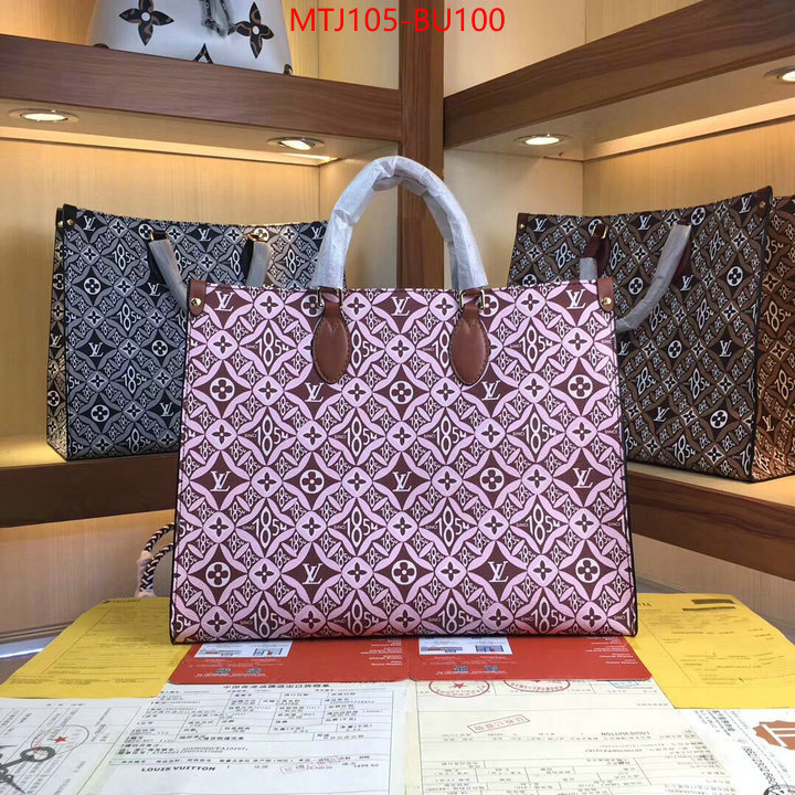 LV Bags(4A)-Handbag Collection-,ID: BU100,$: 105USD