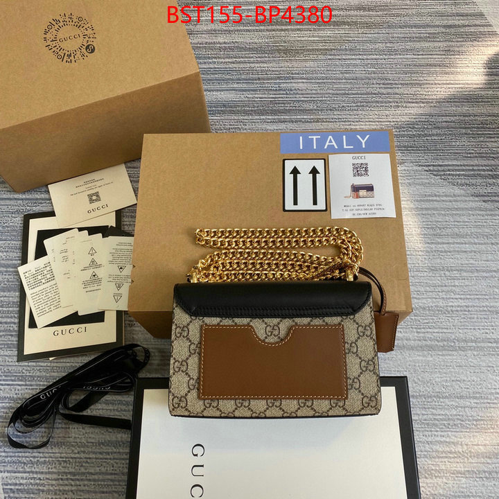 Gucci Bags(TOP)-Padlock-,replica shop ,ID: BP4380,$: 155USD