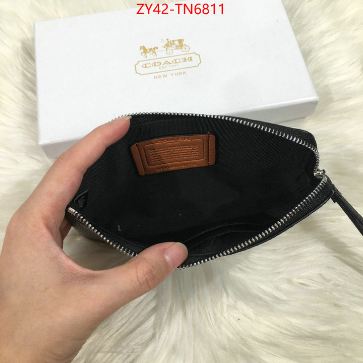 Coach Bags(4A)-Wallet,where can you buy a replica ,ID: TN6811,$: 42USD