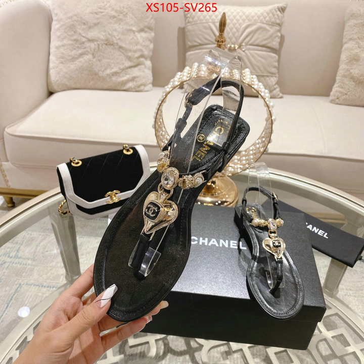 Women Shoes-Chanel,top quality designer replica , ID: SV265,$: 105USD