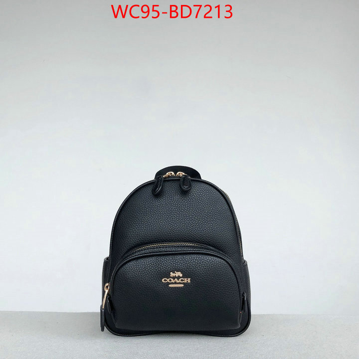 Coach Bags(4A)-Backpack-,top designer replica ,ID: BD7213,$: 95USD