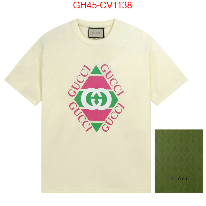 Clothing-Gucci,where to buy the best replica , ID: CV1138,$: 45USD